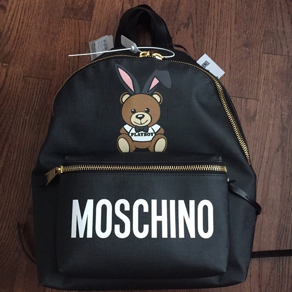 replica moschino backpack